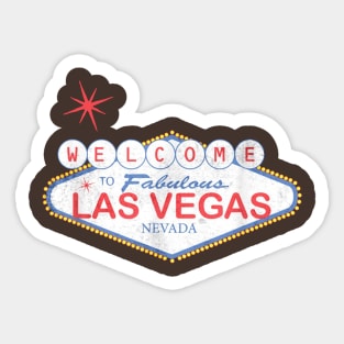 Welcome To Las Vegas Sticker